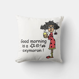 Goedemorgen Oxymoron Kussen