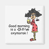 Goedemorgen Oxymoron Magneet (Voorkant)