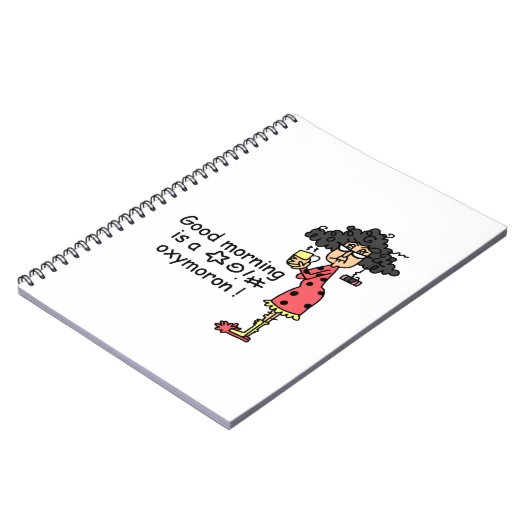 Goedemorgen Oxymoron Notitieboek (Linkerzijde)
