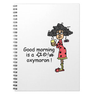 Goedemorgen Oxymoron Notitieboek