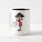 Goedemorgen Oxymoron Tweekleurige Koffiemok (Voorkant links)