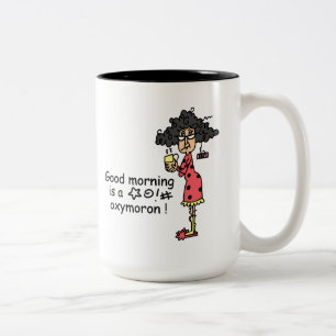 Goedemorgen Oxymoron Tweekleurige Koffiemok