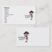 Goedemorgen Oxymoron Visitekaartje (Voorkant / Achterkant)