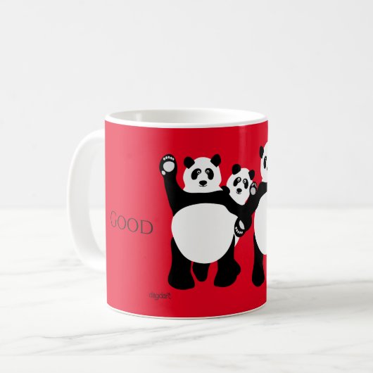Goedemorgen Panda Mok (Voorkant links)