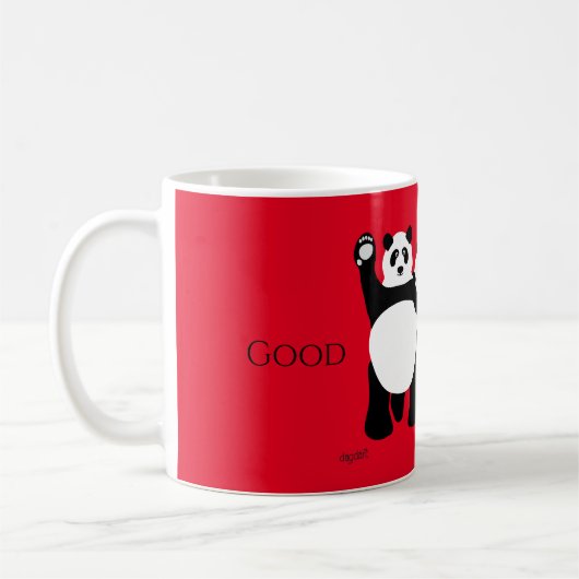 Goedemorgen Panda Mok (Links)