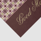 Goedemorgen papier plaats mat 25 stuk set (Detail)