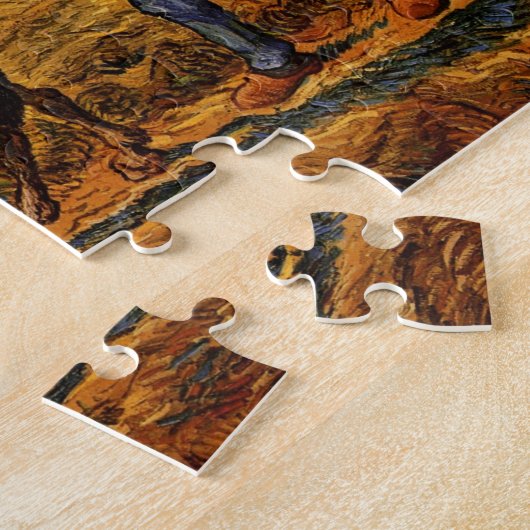 Goedemorgen, Peasant Couple van Vincent van Gogh Legpuzzel (Zijkant)