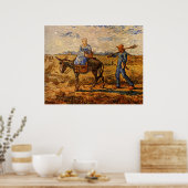 Goedemorgen, Peasant Couple van Vincent van Gogh Poster (Keuken)