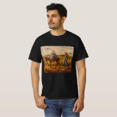 Goedemorgen, Peasant Couple van Vincent van Gogh T-shirt (Voorkant volledig)
