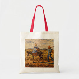 Goedemorgen, Peasant Couple van Vincent van Gogh Tote Bag
