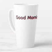 Goedemorgen Poëzie Latte Mok (Linkerhoek)