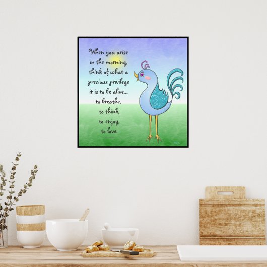 Goedemorgen! Poster (Keuken)