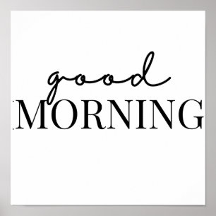 goedemorgen poster