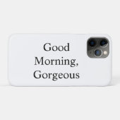 Goedemorgen, Prachtig Case-Mate iPhone Case (Achterkant (horizontaal))