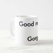 Goedemorgen...prachtig! Koffiemok (Voorkant links)