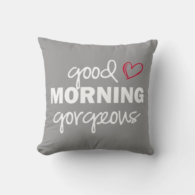 Goedemorgen, prachtig Sierkussen (Voorkant)