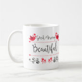 Goedemorgen prachtige 11 oz klassieke witte Mok (Links)