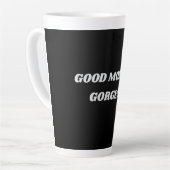 Goedemorgen prachtige Latte Mok (Linkerhoek)