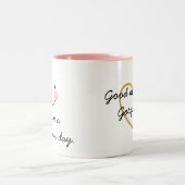 Goedemorgen, prachtige Mok - Een prachtige dag (Center)