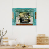 Goedemorgen prysscriptie poster (Keuken)