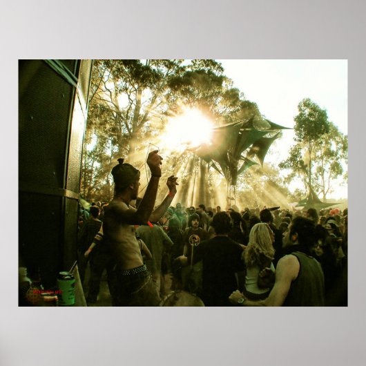 Goedemorgen regenboog! Poster (Voorkant)