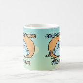Goedemorgen schattige cartoon koffiemok (Center)