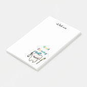 Goedemorgen ( schattige tand ) post-it® notes (Schuin)