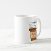 Goedemorgen Schattigee Kat & Koffie kawaii Koffiemok (Voorkant rechts)