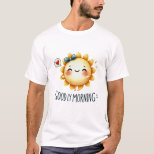 goedemorgen Schattigee stijl, Kawai T-shirt