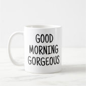 Goedemorgen schoonheid koffiemok (Links)