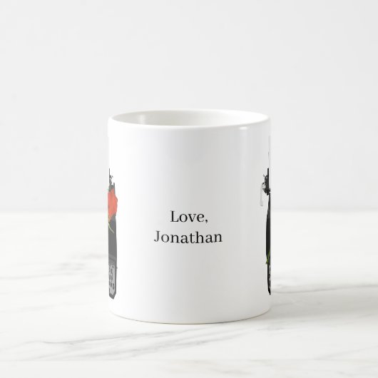 Goedemorgen,  schrijfmachine koffiemok (Center)