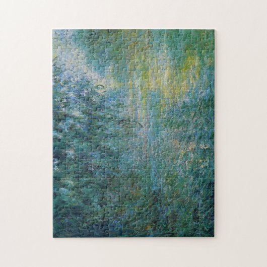 Goedemorgen, Seine in Rain Monet Fine Art Legpuzzel (Verticaal)
