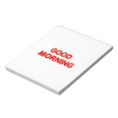 Goedemorgen Sfeer Notitieblok (Linkerzijde)