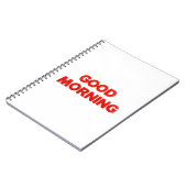 Goedemorgen Sfeer Notitieboek (Linkerzijde)