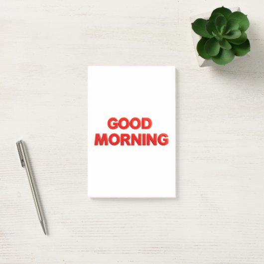 Goedemorgen Sfeer Post-it® Notes (Kantoor)
