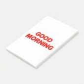Goedemorgen Sfeer Post-it® Notes (Schuin)