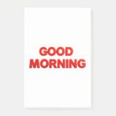 Goedemorgen Sfeer Post-it® Notes (Voorkant)