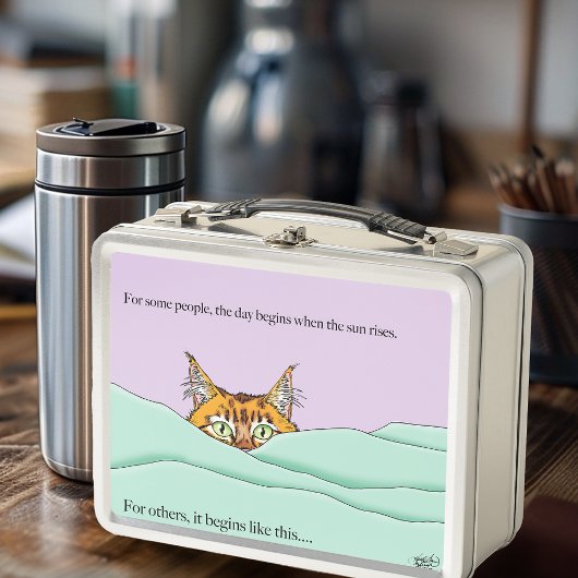 Goedemorgen Sinaasappel Cat Funny