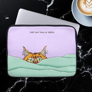 Goedemorgen Sinaasappel Cat Funny Laptop Sleeve