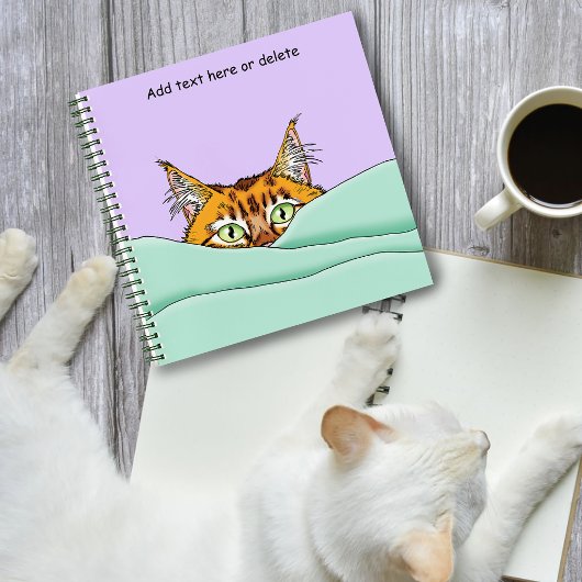 Goedemorgen Sinaasappel Cat Funny Notitieboek