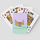 Goedemorgen Sinaasappel Cat Funny Pokerkaarten (Achterkant)