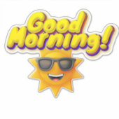 Goedemorgen! Sticker (Voorkant)