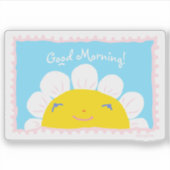 Goedemorgen Sticker (Voorkant)