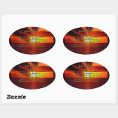 Goedemorgen Sticker voor Gods gebed (Vel)