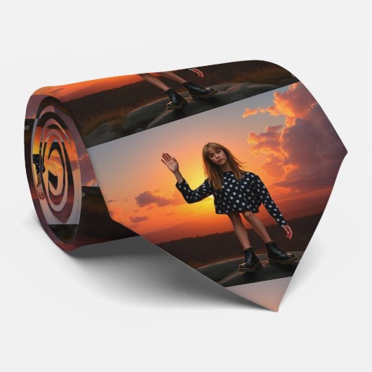 goedemorgen stropdas (Opgerold)