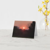 Goedemorgen, Sunrise - personaliseren! Kaart (Gele Bloem)