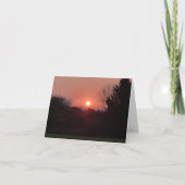 Goedemorgen, Sunrise - personaliseren! Kaart (Voorkant)