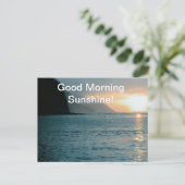 Goedemorgen Sunshine! Briefkaart (Staand voorkant)
