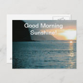 Goedemorgen Sunshine! Briefkaart (Voorkant / Achterkant)