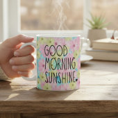Goedemorgen Sunshine Floral Koffiemok